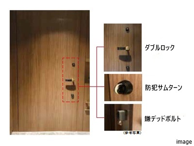 玄関ドアのセキュリティ｜ザ・パークハウス渋谷南平台